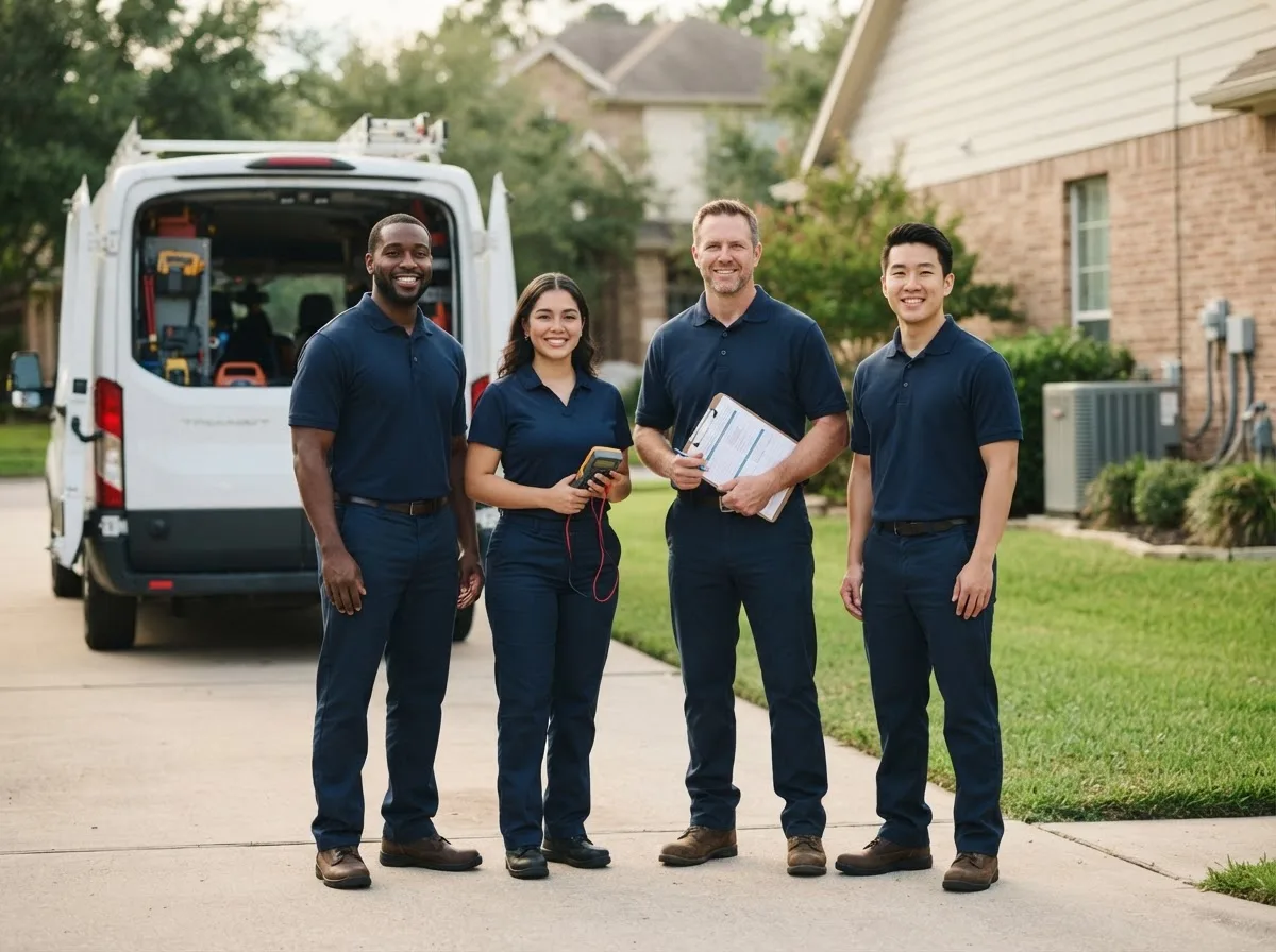 Certified HVAC technician near Bellville, OH